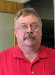 Bill using tripod. Bill using tripod.