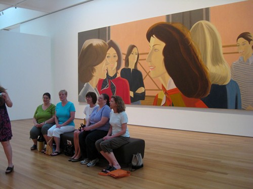 Russ takes a picture of 6 girlfriends. Russ takes a picture of 6 girlfriends.