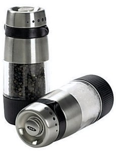 OXO salt & pepper grinders