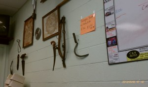 A Wall at Helen's Kitchen