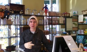 Drew at the Village Market